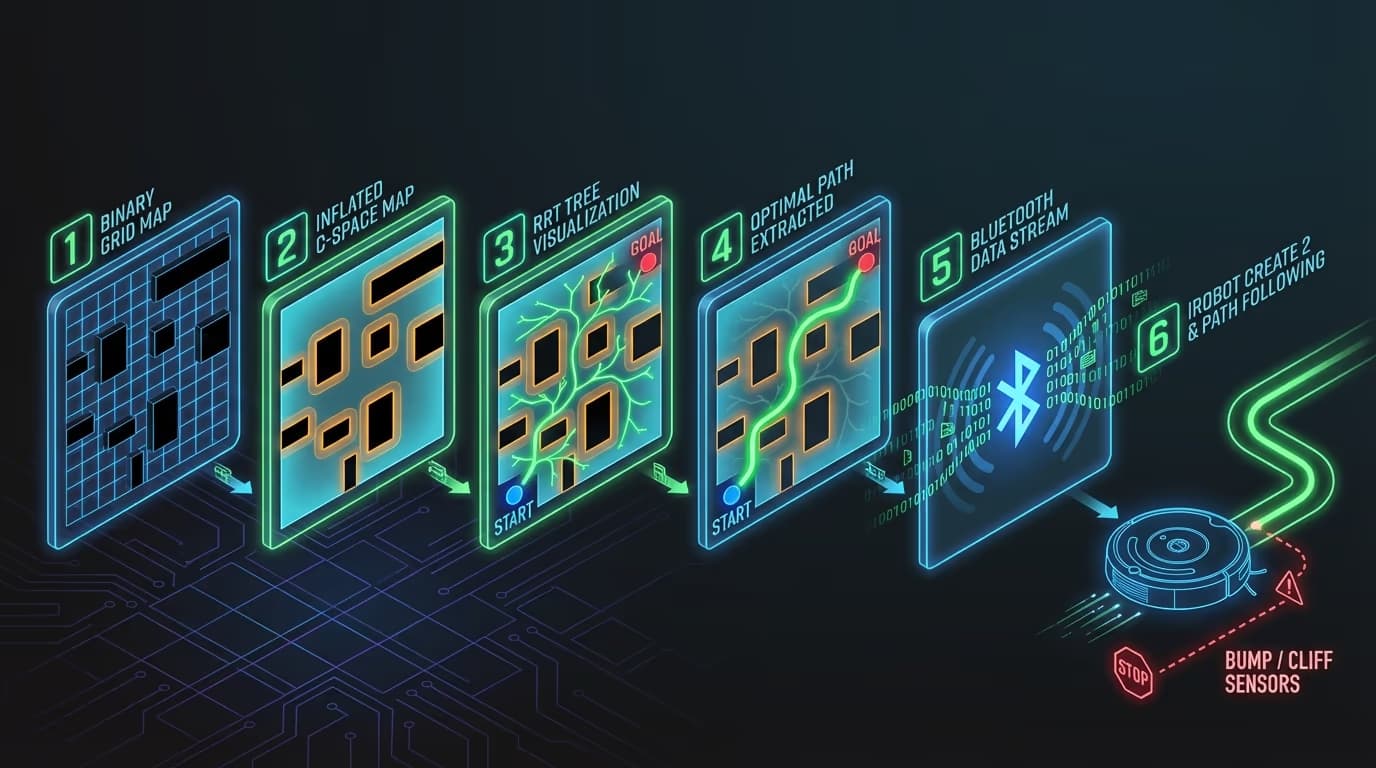 Sensor-Based SLAM Navigation — iRobot Create system architecture