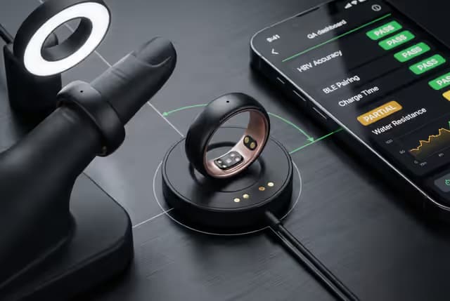 ArcX Ring — BLE Smart Ring iOS QA preview