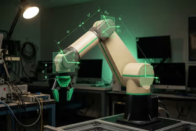 PUMA 6-DOF Robot Arm — Forward & Inverse Kinematics preview